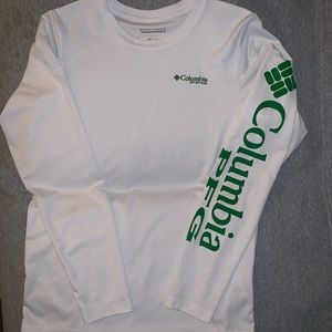 Youth M performance long sleeve Columbia